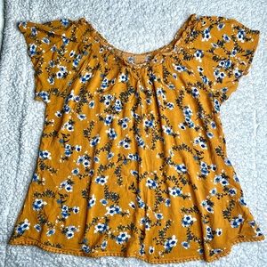 Self Esteem Floral Top